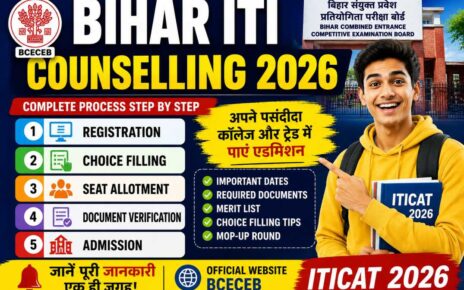 Bihar ITI Counselling 2026