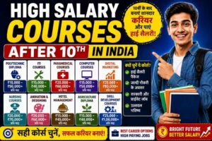 High Salary Courses After 10th